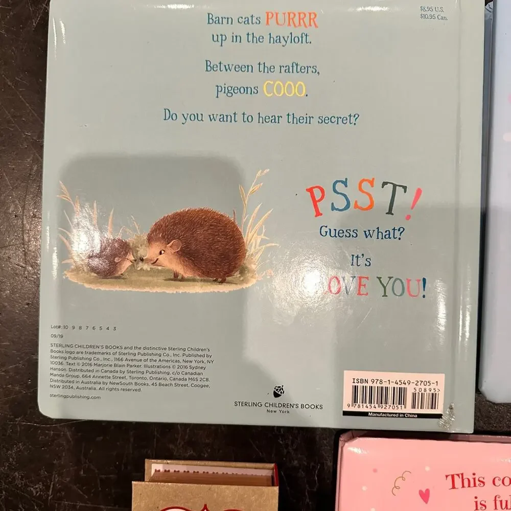 Children’s Books About Love, A Valentine Counting Book, and Gift Box